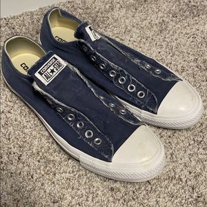 Blue converse